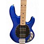 Used Sterling by Music Man STINGRAY 4 Blue Electric Bass Guitar