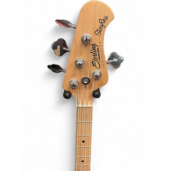 Used Sterling by Music Man STINGRAY 4 Blue Electric Bass Guitar