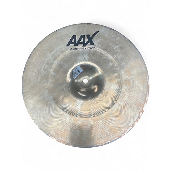 Used SABIAN 14in AAX STUDIO HATS Cymbal