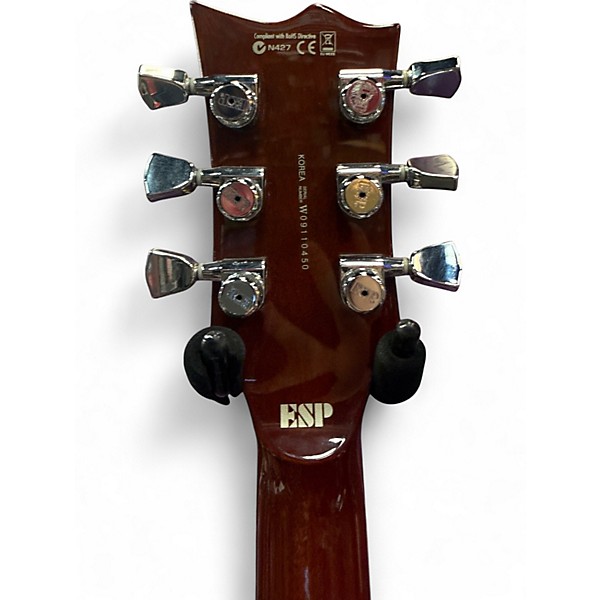 Used ESP LTD EC1000 Deluxe Gold Top Solid Body Electric Guitar