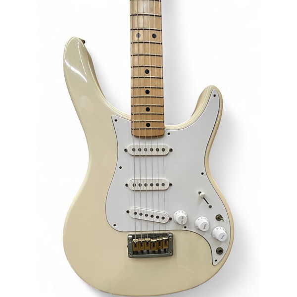 Used Washburn Force 3 Vintage White Solid Body Electric Guitar