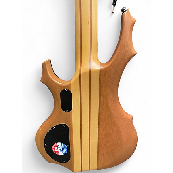 Used ESP LTD F5E 5 String NATURAL Electric Bass Guitar