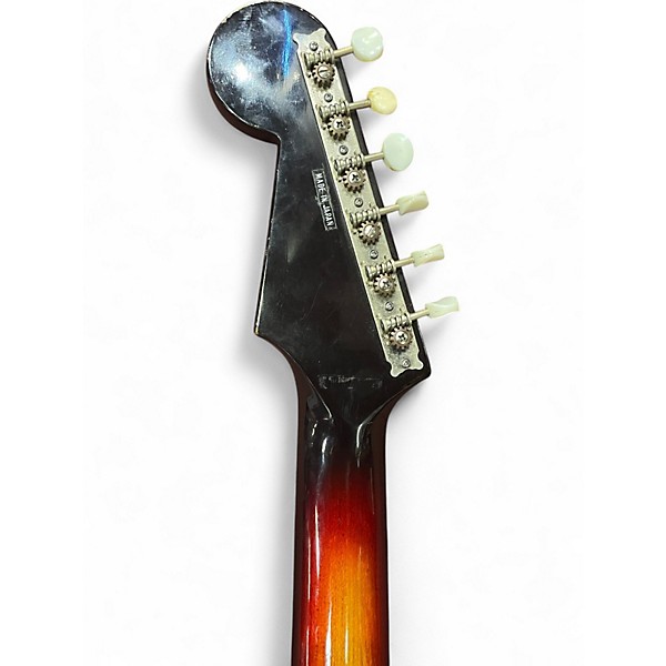 Vintage 1960s Conrad bison 2 Color Sunburst Solid Body Electric Guitar