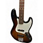 Used Fender Standard Jazz Bass Sunburst Electric Bass Guitar thumbnail