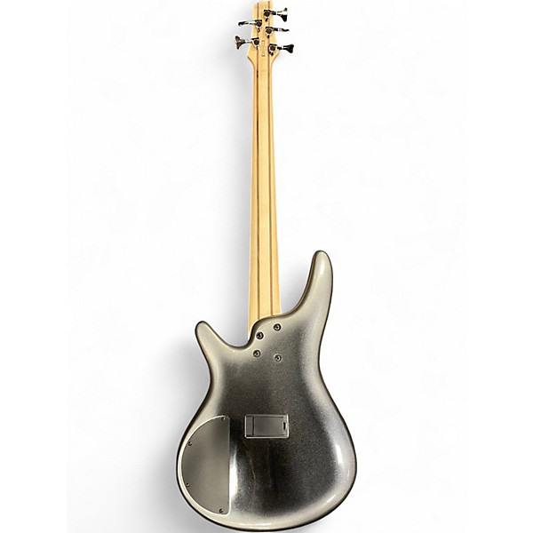 Used Ibanez SR305 5 String Silver burst Electric Bass Guitar