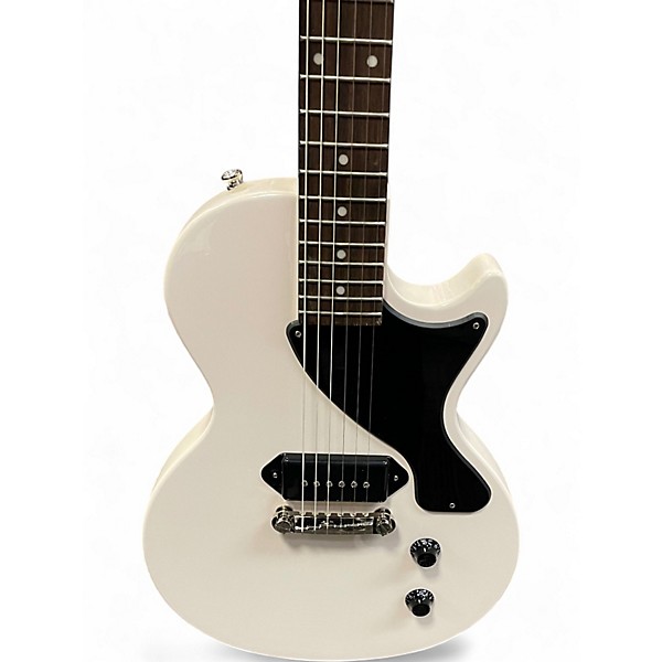Used Epiphone BILLIE JOE ARMSTRONG LES PAUL JR Alpine White Solid Body Electric Guitar