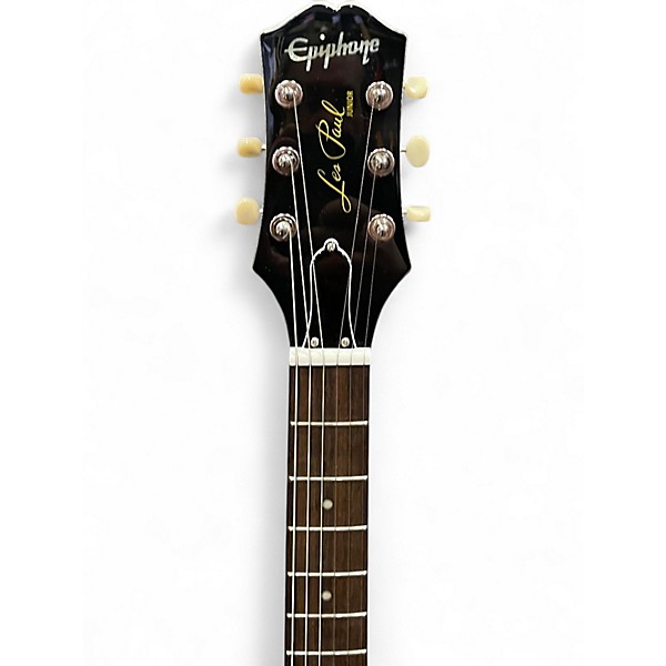 Used Epiphone BILLIE JOE ARMSTRONG LES PAUL JR Alpine White Solid Body Electric Guitar