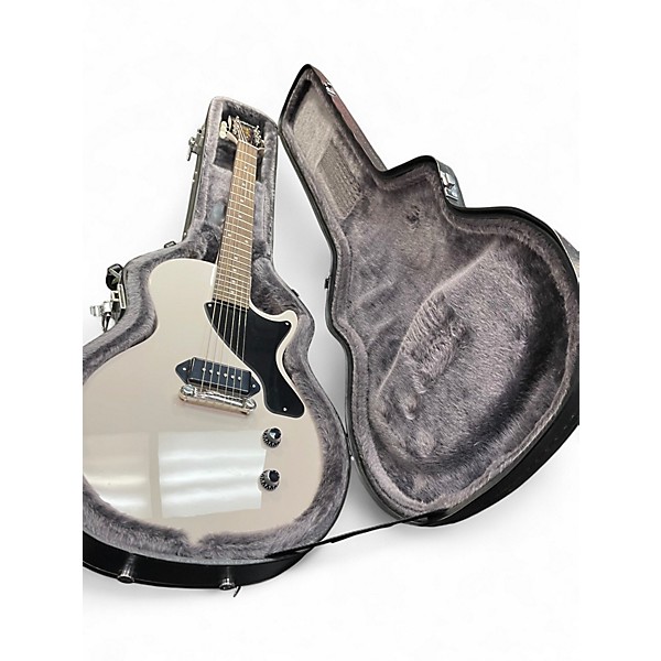 Used Epiphone BILLIE JOE ARMSTRONG LES PAUL JR Alpine White Solid Body Electric Guitar