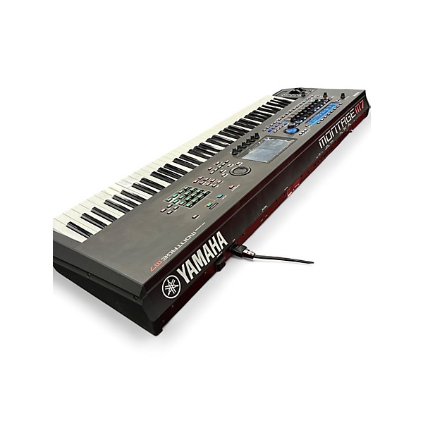 Used Yamaha Montage M7 76 Key Synthesizer Synthesizer