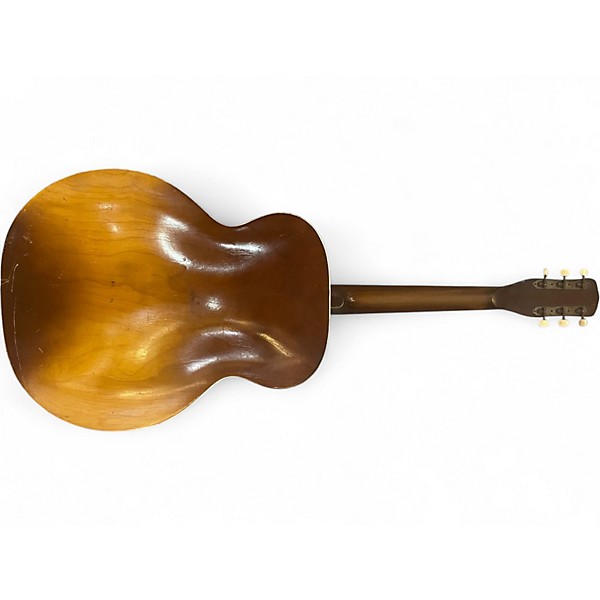 Used Harmony Hollywood Sunburst Hollow Body Electric Guitar