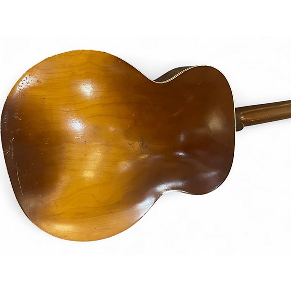 Used Harmony Hollywood Sunburst Hollow Body Electric Guitar