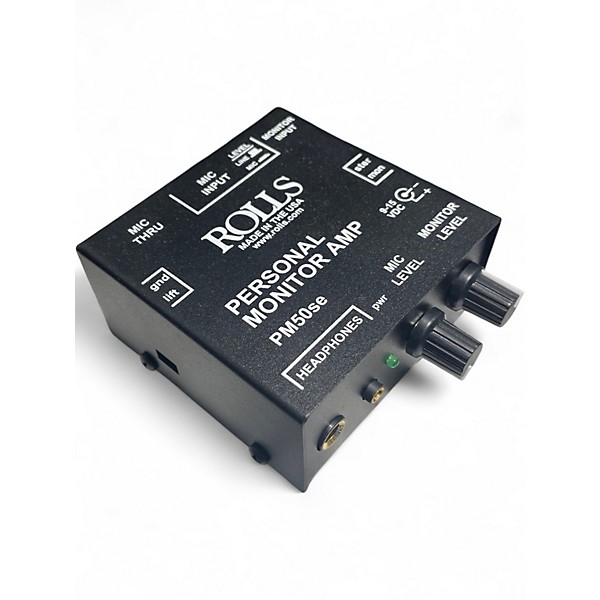 Used Rolls PM50SE Headphone Amp