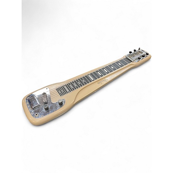 Vintage 1960 Fender fender champ lapsteel, WHITE Lap Steel