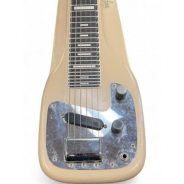 Vintage 1960 Fender fender champ lapsteel, WHITE Lap Steel