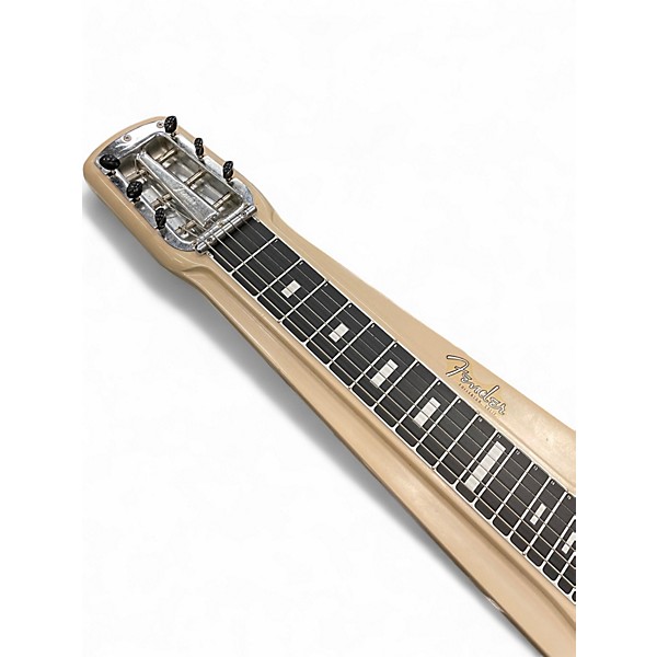 Vintage 1960 Fender fender champ lapsteel, WHITE Lap Steel