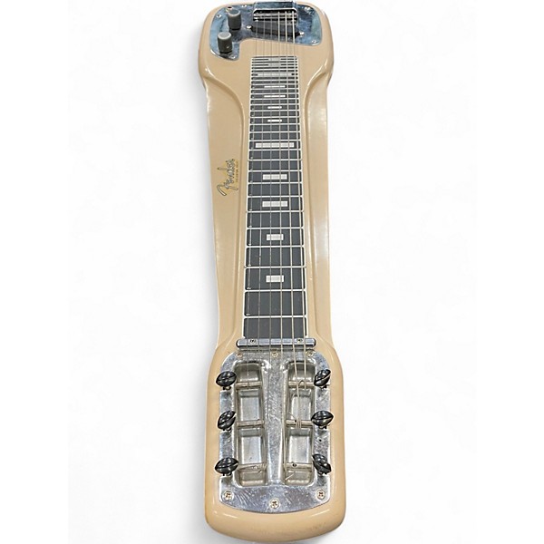 Vintage 1960 Fender fender champ lapsteel, WHITE Lap Steel