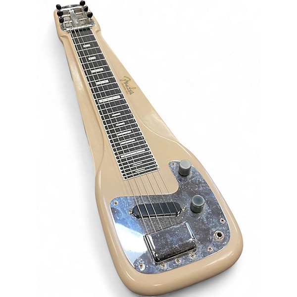 Vintage 1960 Fender fender champ lapsteel, WHITE Lap Steel