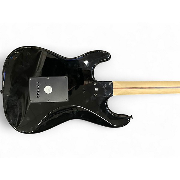 Used 2010 Squier Bullet HH Black Solid Body Electric Guitar