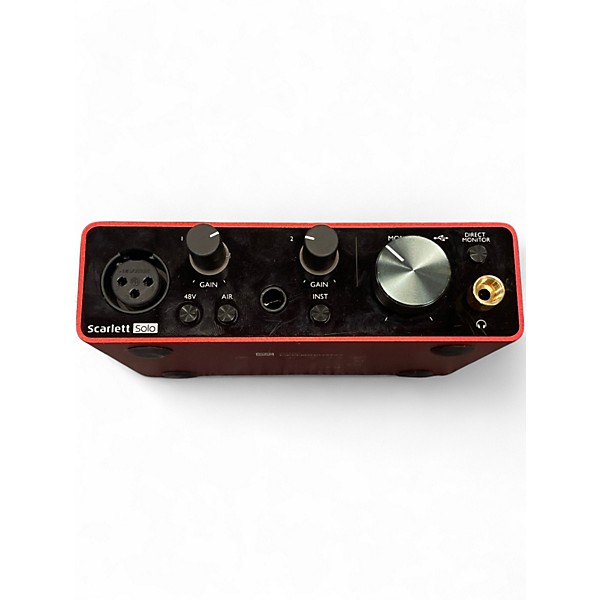 Used Focusrite Scarlett Solo Gen 3 Audio Interface