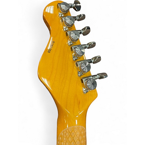 Used Dean Zelinsky DELLATERA PRIVATE LABEL GREEN BURST Solid Body Electric Guitar