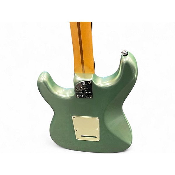 Used Fender American Professional II Stratocaster MYSTIC SURF GREEN Solid Body Electric Guitar