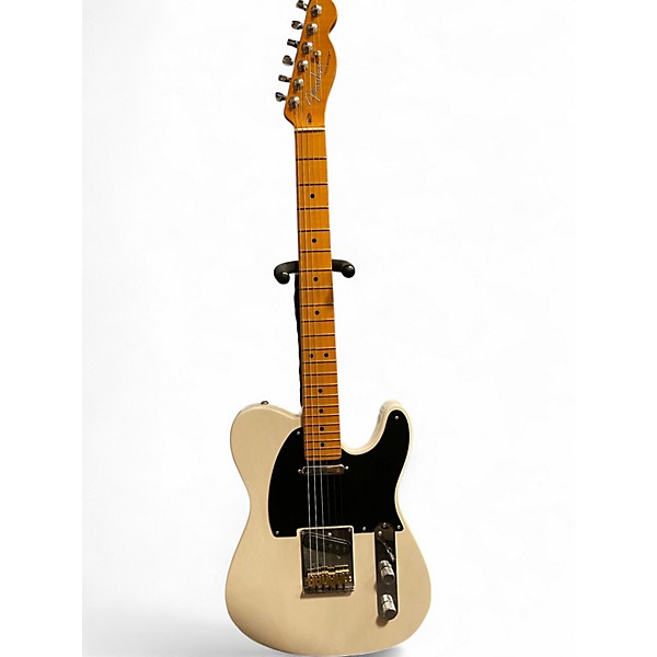 Used Fender Ultra Luxe Telecaster Vintage White Blonde Solid Body Electric Guitar