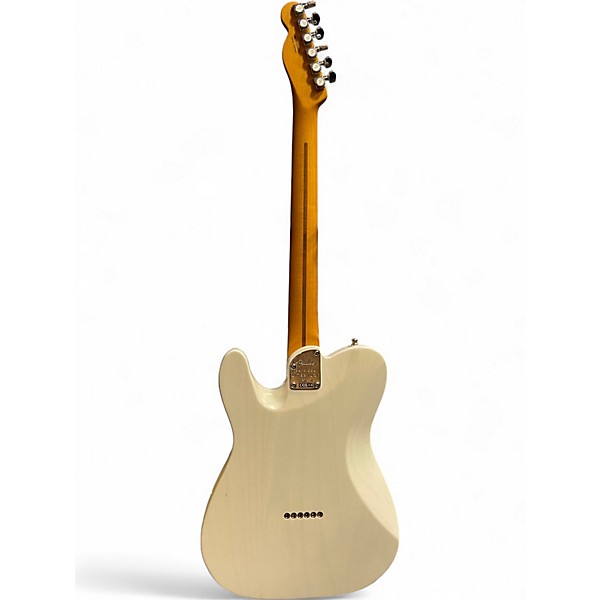 Used Fender Ultra Luxe Telecaster Vintage White Blonde Solid Body Electric Guitar