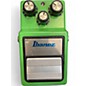 Used Ibanez TS9 Tube Screamer Distortion Effect Pedal thumbnail