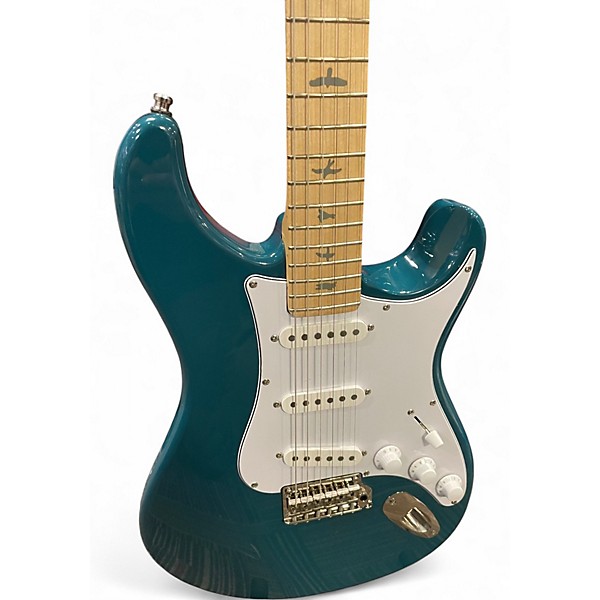 Used PRS SE Silver Sky NYLON BLUE Solid Body Electric Guitar