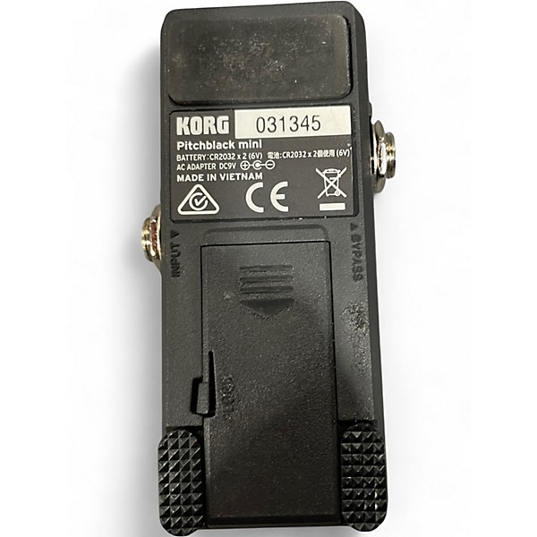 Used KORG PITCHBLACK MINI Tuner Pedal