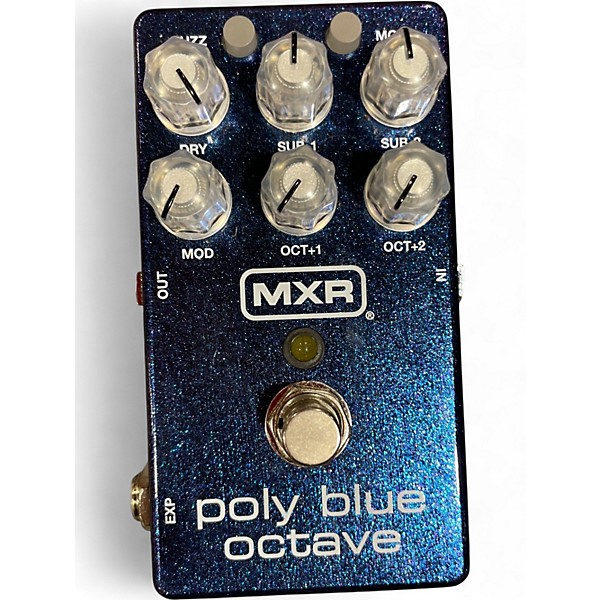 Used MXR POLY BLUE OCTAVE Effect Pedal