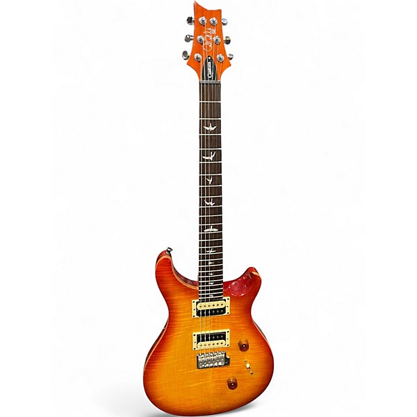 Used PRS SE Custom 24 2 Color Sunburst Solid Body Electric Guitar