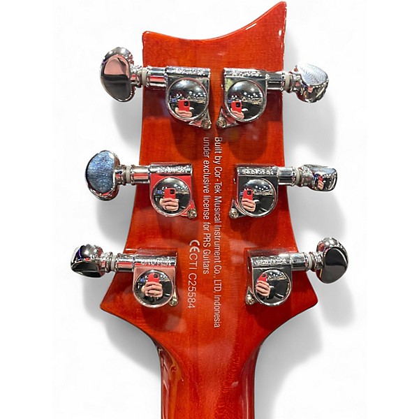 Used PRS SE Custom 24 2 Color Sunburst Solid Body Electric Guitar