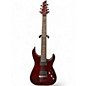 Used Schecter Guitar Research Hellraiser C7 7 String Red Solid Body Electric Guitar thumbnail