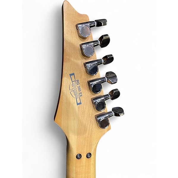 Used Ibanez RG350EX Black Solid Body Electric Guitar