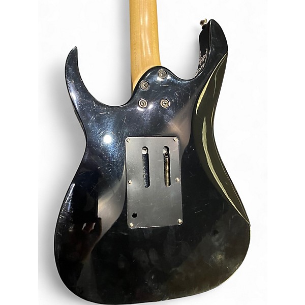 Used Ibanez RG350EX Black Solid Body Electric Guitar