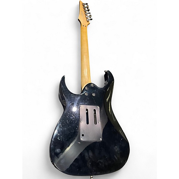 Used Ibanez RG350EX Black Solid Body Electric Guitar