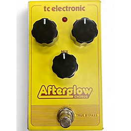 Used TC Electronic Afterglow Chorus Effect Pedal