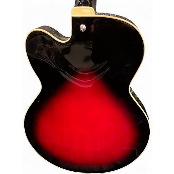 Used Ibanez AF75 Trans Red Sunburst Hollow Body Electric Guitar