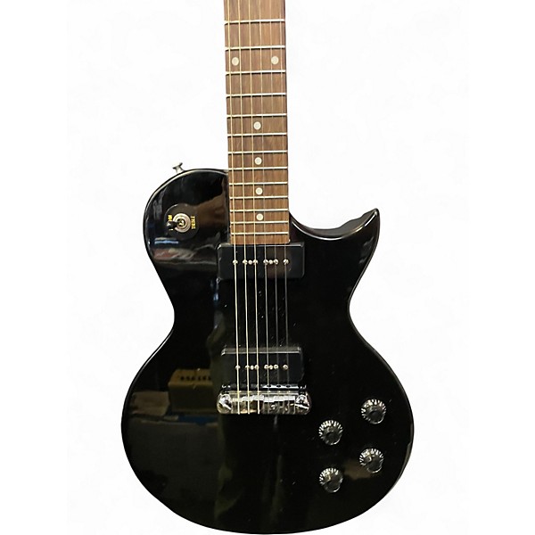 Used Iyv LPS Black Solid Body Electric Guitar