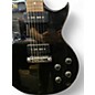 Used Iyv LPS Black Solid Body Electric Guitar
