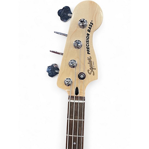 Used Squier Precision Bass 2 Tone Sunburst Electric Bass Guitar