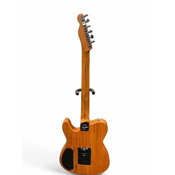 Used Fender Acoustasonic Player Telecaster Natural Acoustic Electric Guitar