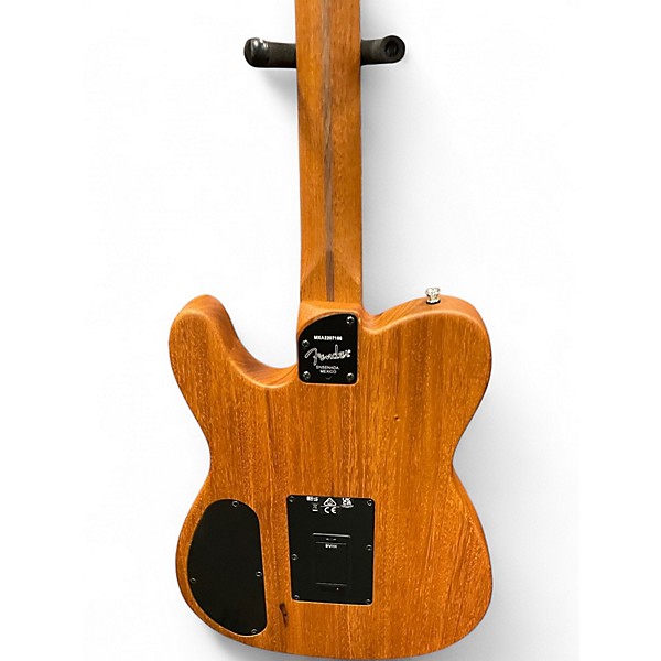 Used Fender Acoustasonic Player Telecaster Natural Acoustic Electric Guitar
