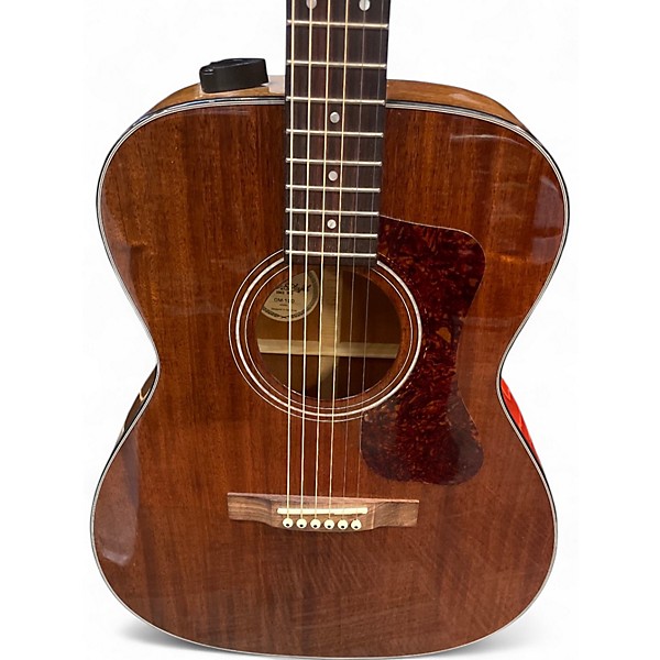Used Guild OM120 NATURAL Acoustic Electric Guitar