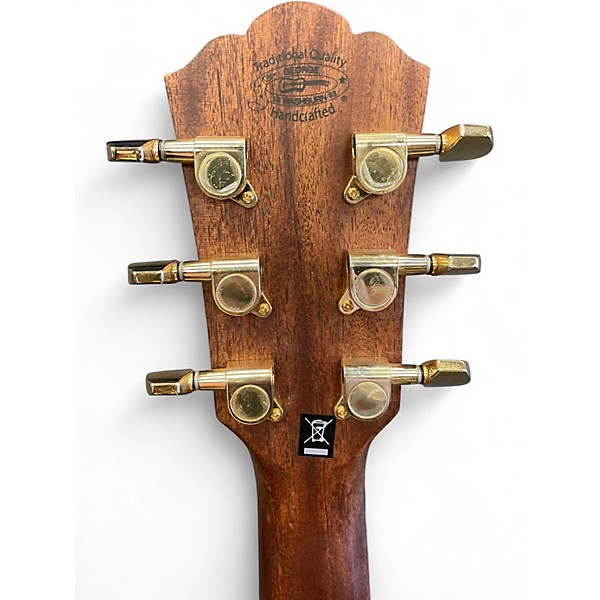 Used Washburn HJ40SCE Natural Acoustic Electric Guitar