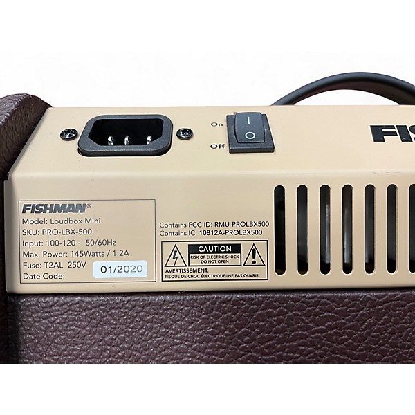 Used Fishman PROLBX500 Loudbox Mini Acoustic Guitar Combo Amp