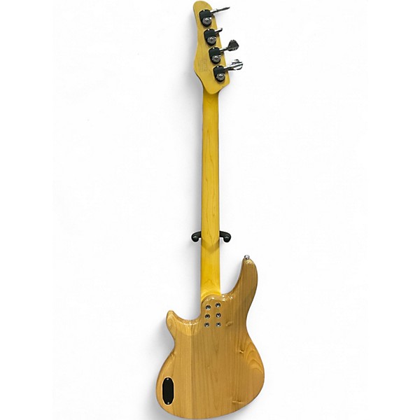 Used Schecter Guitar Research CV4 Natural Electric Bass Guitar
