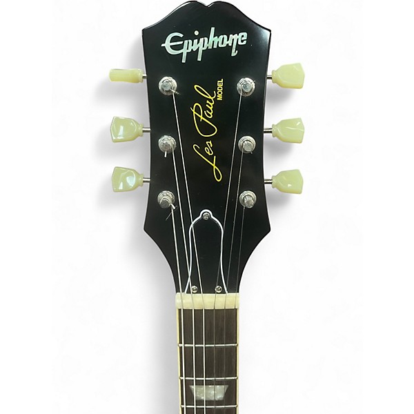 Used Epiphone 60S Reissue Les Paul Inspired by Gibson Sunrise Tea Burst Solid Body Electric Guitar