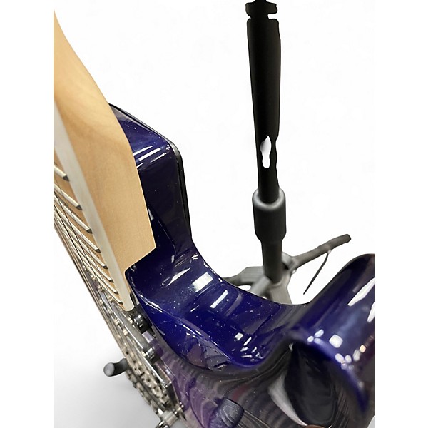 Used Jackson JS34Q Dinky Trans Purple Solid Body Electric Guitar